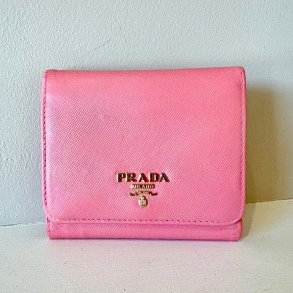 Authentic Pink Prada Wallet - Picture 1 of 15